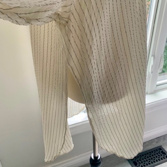 Massimo Dutti dress tunic shirt silk US8 - Picture 2 of 15